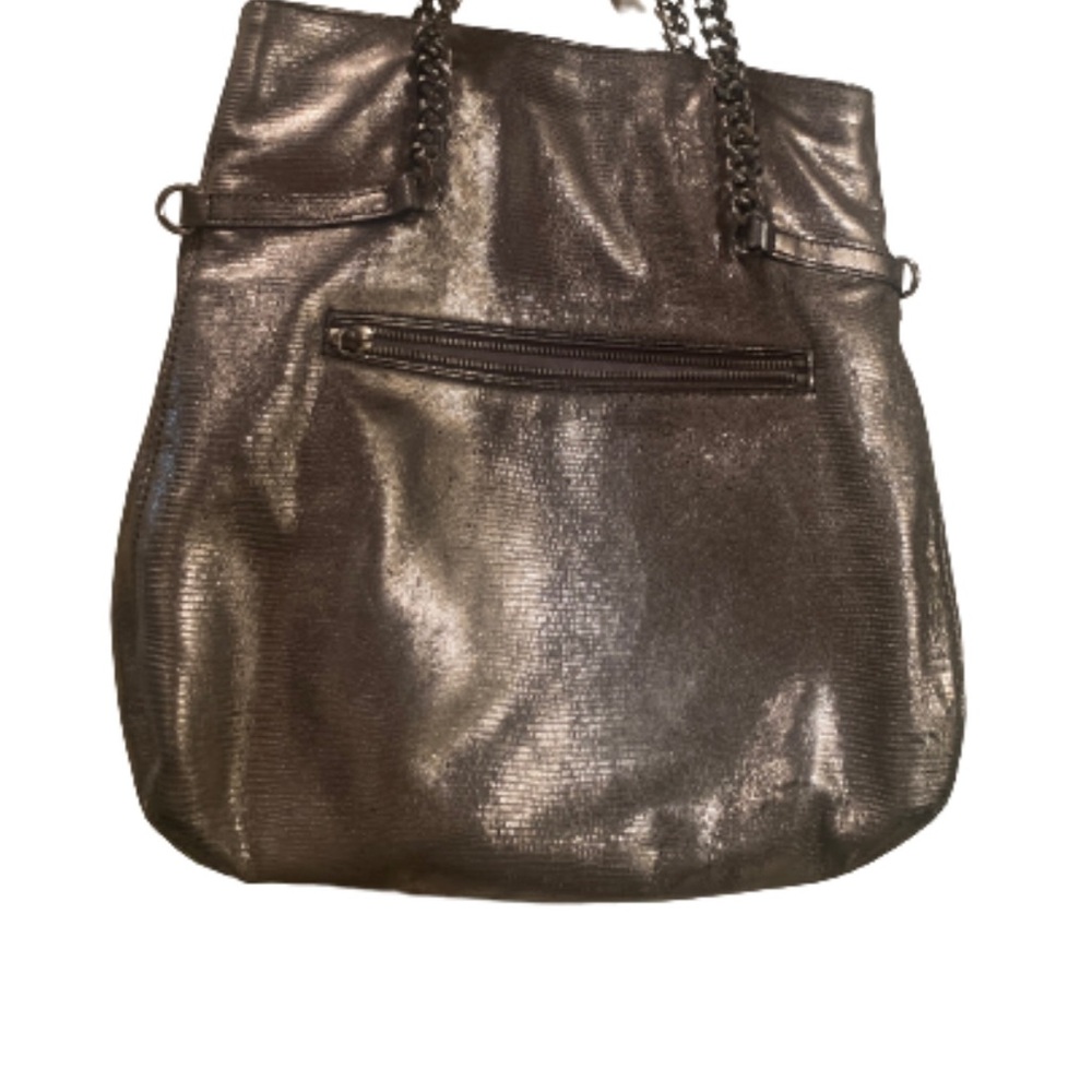 Michael by Michael Kors metallic purse with chain strap